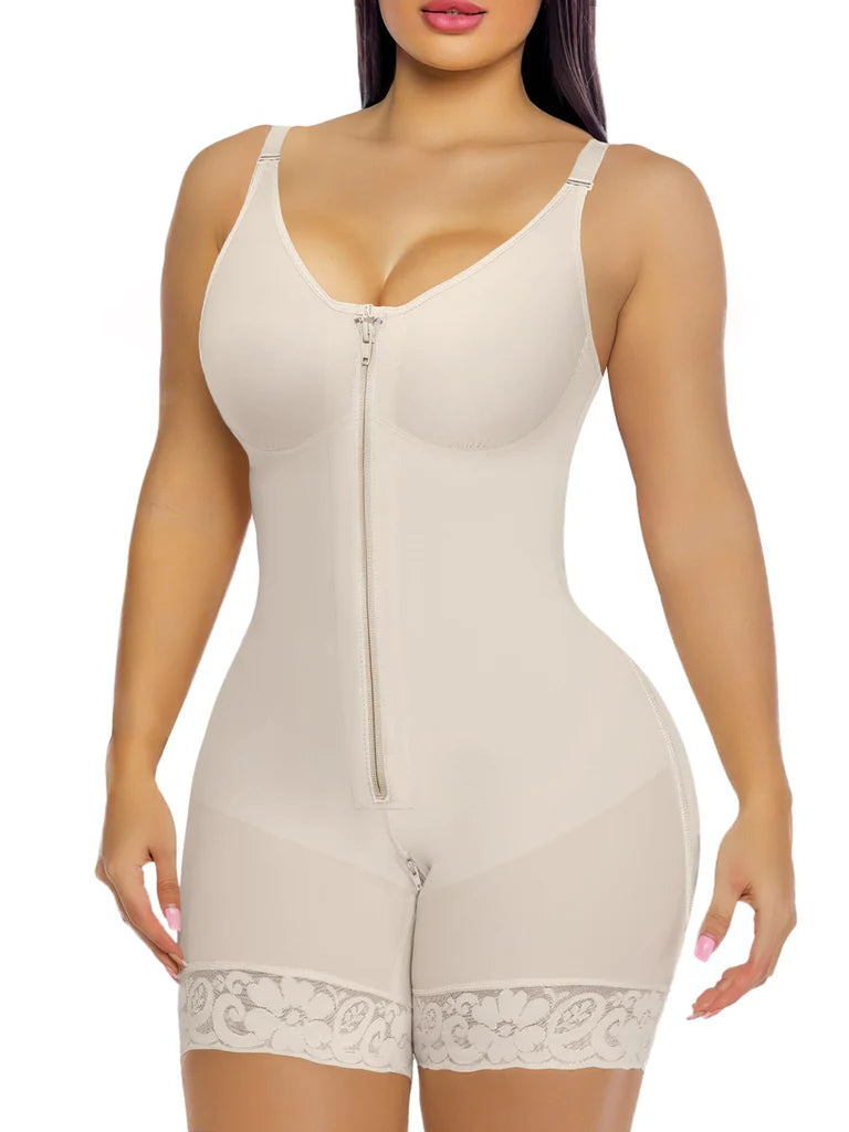 High Compression Fajas Colombianas Body Shapewear Women Corrective Girdle Tummy Control Post Liposuction BBL Slimming Waist Belt
