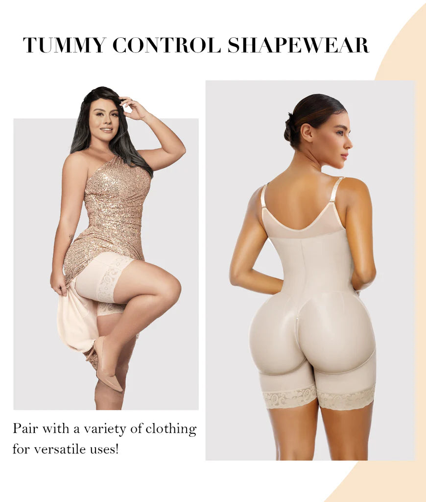 High Compression Fajas Colombianas Body Shapewear Women Corrective Girdle Tummy Control Post Liposuction BBL Slimming Waist Belt