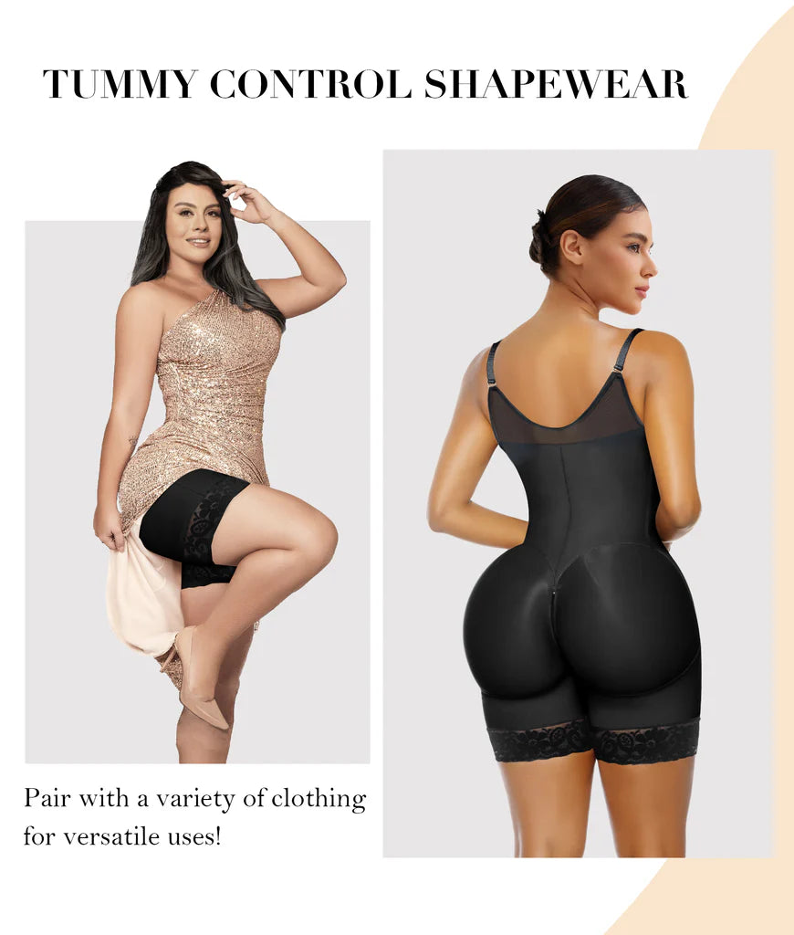 High Compression Fajas Colombianas Body Shapewear Women Corrective Girdle Tummy Control Post Liposuction BBL Slimming Waist Belt